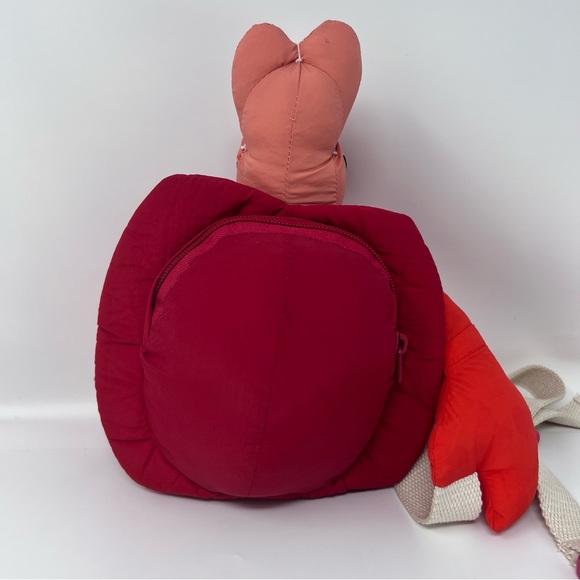 Zara Disney The Little Mermaid Plush Sebastian Parachute Shoulder Fanny Pack Bag - Picture 12 of 16